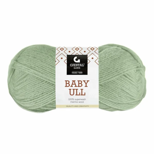 Gjestal Baby Ull 8520 Dus Jadegrün