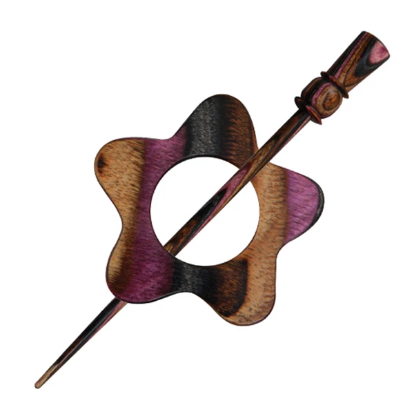 KnitPro Symphony Schal Spin GARNET LILAC
