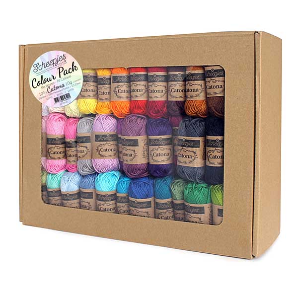 Scheepjes Catona Color Pack - 109 ngl x 10g
