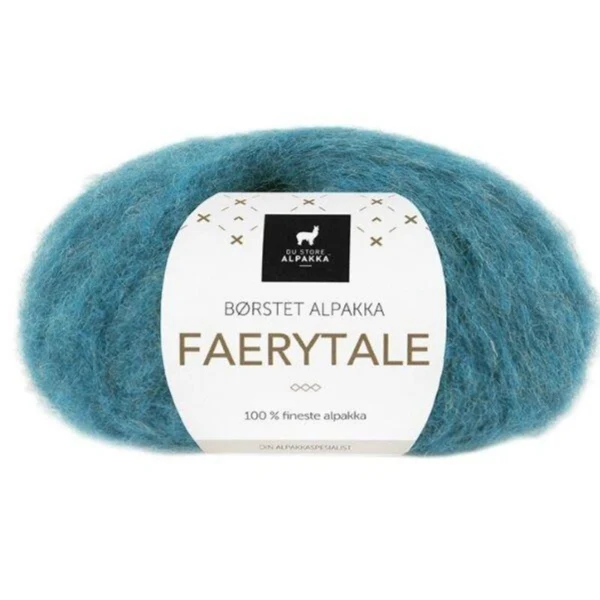 Du Store Alpakka Faerytale 766 Türkis meliert