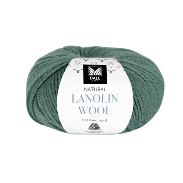 Dale Lanolin Wool 1430 Graugrün