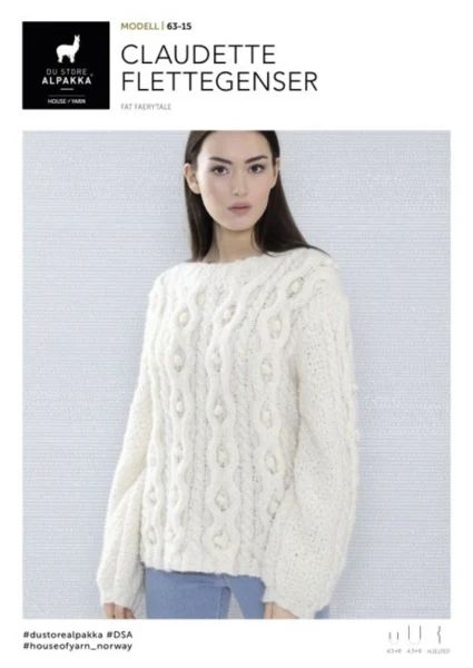DSA63-15 Claudette Braid Sweater