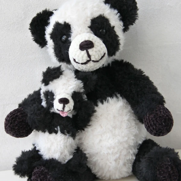 Go Handmade Pandas - Inus und Baby Nusi