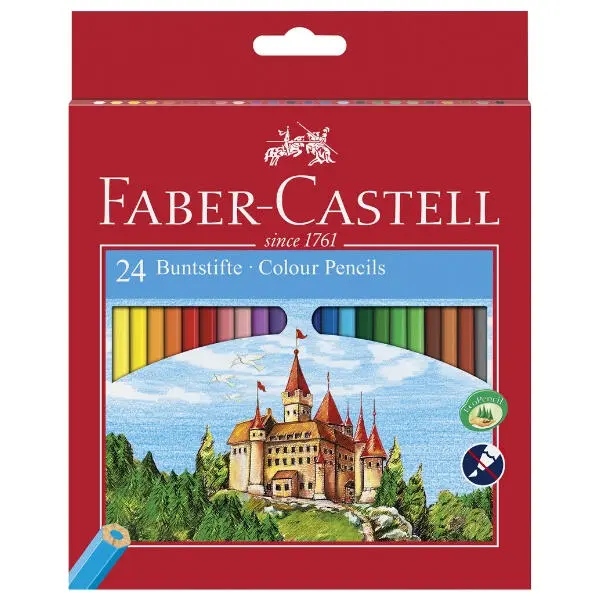 Faber-Castell Crayons Steckplatz 24 Stk