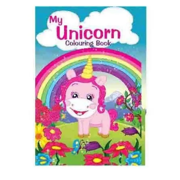 Malbuch A4 My Unicorn, 16 seiten