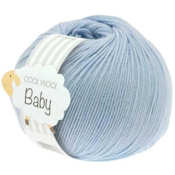 Lana Grossa Cool Wool Baby 208 Hellblau