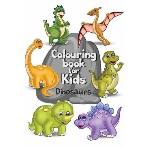 Malbuch A4 Kinder Dinosaurier, 16 Seiten