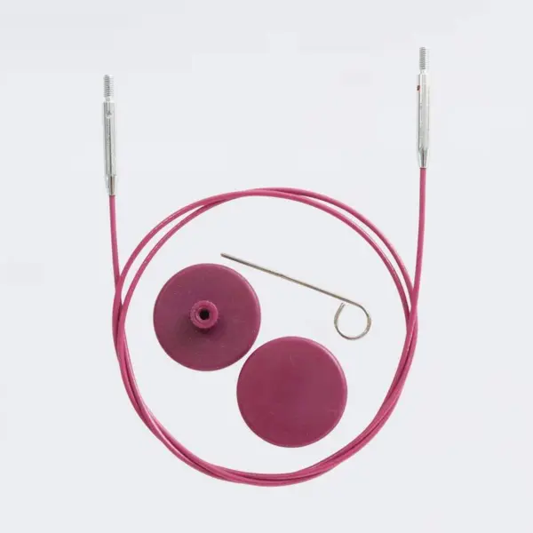 KnitPro Edelstahl-Kabel (40-150 cm)