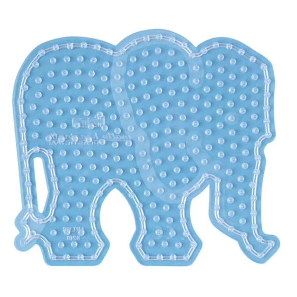 Hama Maxi Stiftplatte, transparent - Elefant 8201