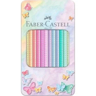 Faber-Castell, Pastel Sparkle Farbstifte, 12 Stück