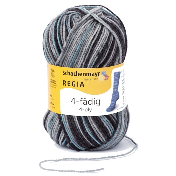 Regia 4-ply 100 g color 07390 Nebel