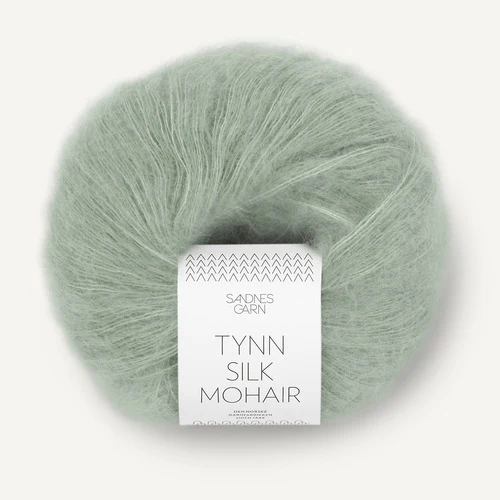 Sandnes Tynn Silk Mohair 8521 Staubiges Hellgrün