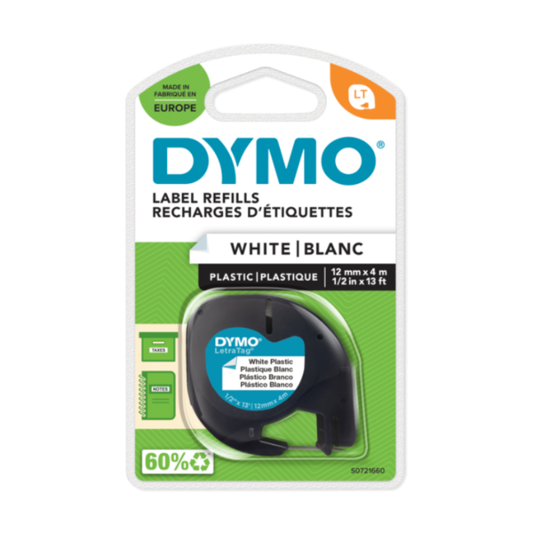 Dymo Etiketten-Nachfüllpacks Weiß