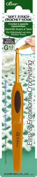 Clover SOFT TOUCH Häkelnadel (2,0-6,0 mm)