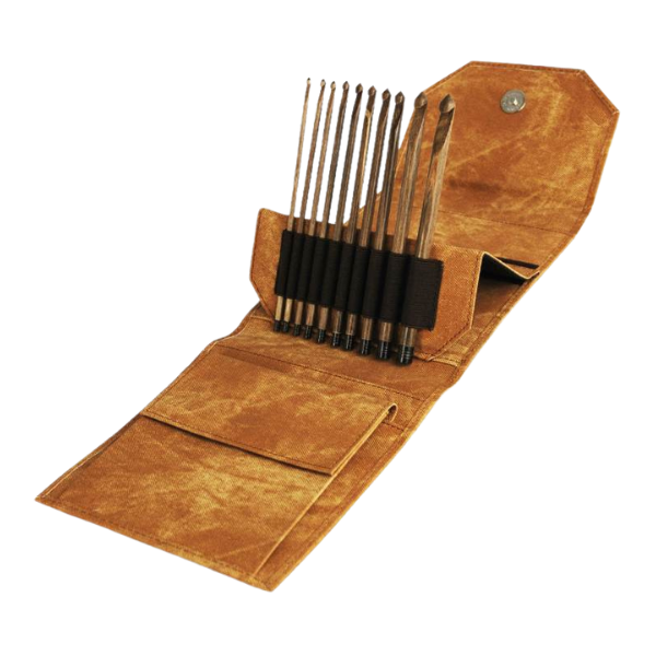 LYKKE Häkelnadelset Umber, Tan, 15 cm