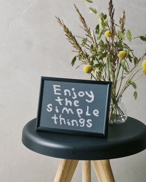 Stickpackung Enjoy 18 x 13 cm