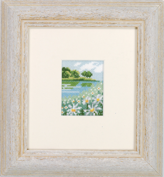 Stickset Margeriten-Wiese 6,5 x 5 cm