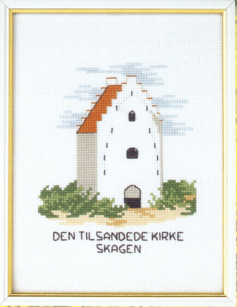 Stickset Versandete Kirche 15 x 20 cm 5611