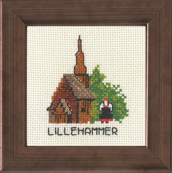 Stickset Lillehammer 10 x 10 cm R5370