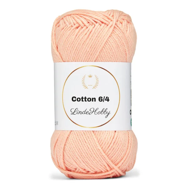 LindeHobby Cotton 6/4 091 Salmone