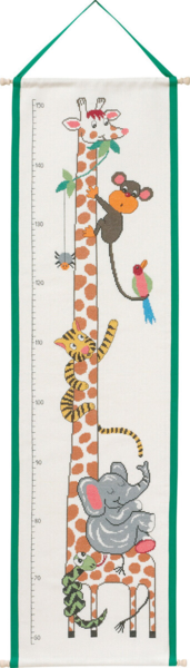 Stickpackung Giraffen-Maßband 5129/30 28 x 99 cm