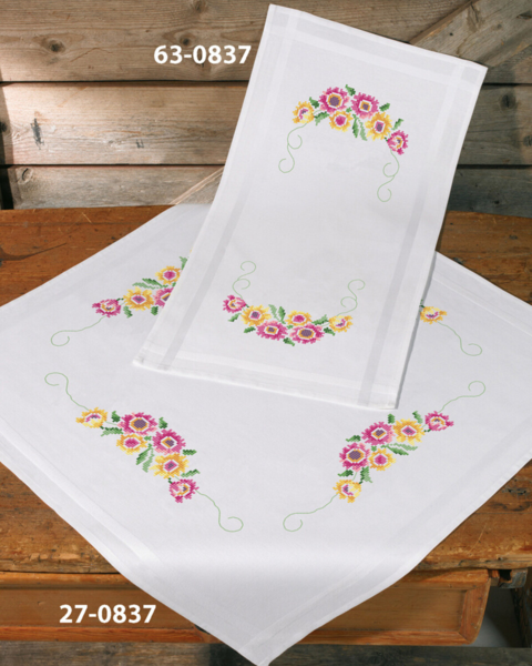 Stickset Afrikanische Margerite 40 x 80 cm