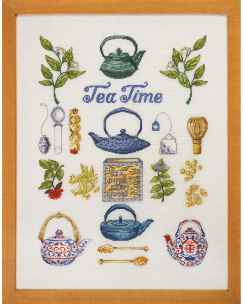 Stickset Tea Time 40 x 52 cm