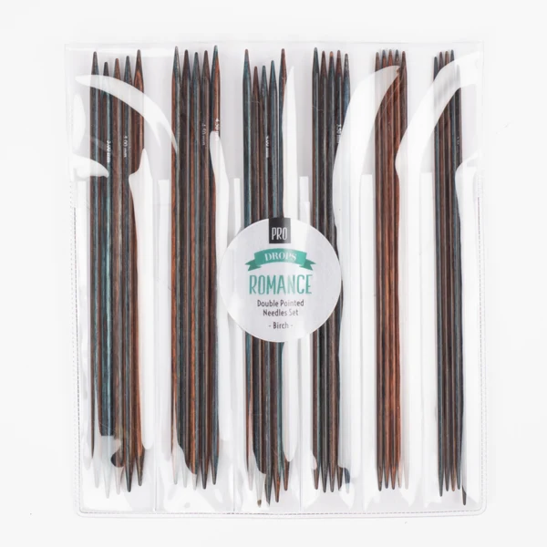 DROPS Pro Romance Strumpfstricknadel-Set (2.50-5.00 mm)