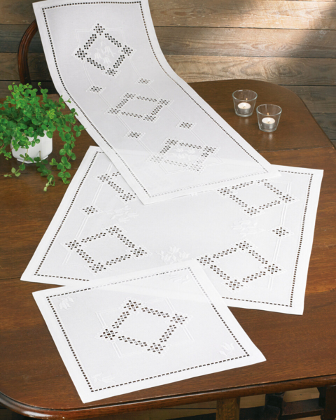 Stickerei-Kit Hardanger 40 x 106 cm
