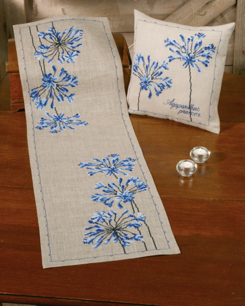 Stickset Agapanthus 37 x 127 cm