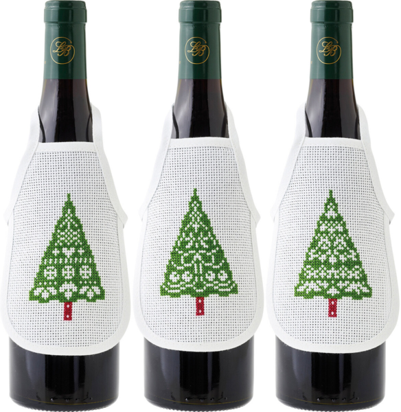 Stickset Weihnachtsbäume 10 x 15 cm