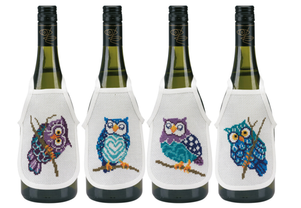 Stickset Eulen 10 x 15 cm