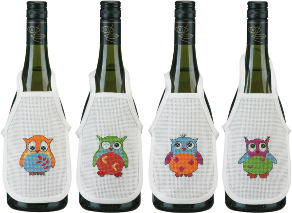 Stickset Eulen 10 x 15 cm