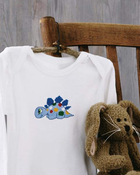 Stickpackung Dino 7 x 9 cm