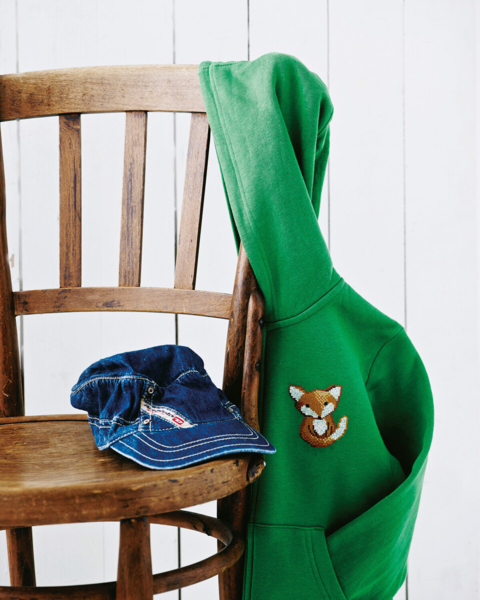 Stickerei-Set Fuchs 7 x 9 cm