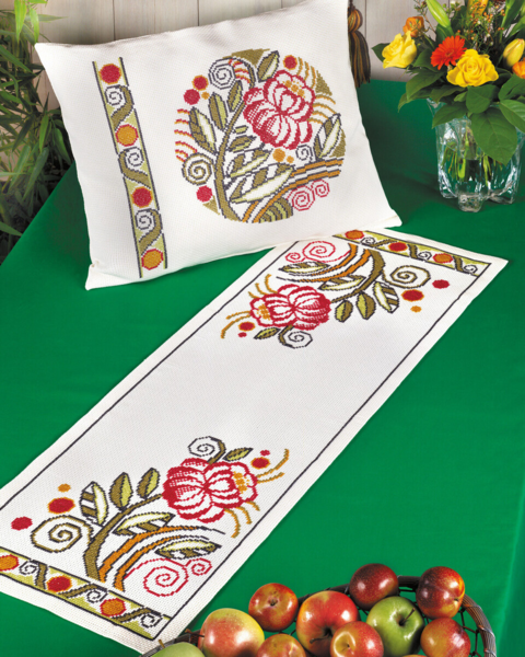 Stickset Kissen Modern 55 x 45 cm