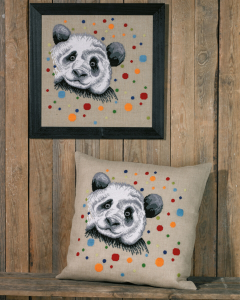 Stickset Der Panda 60 x 60 cm