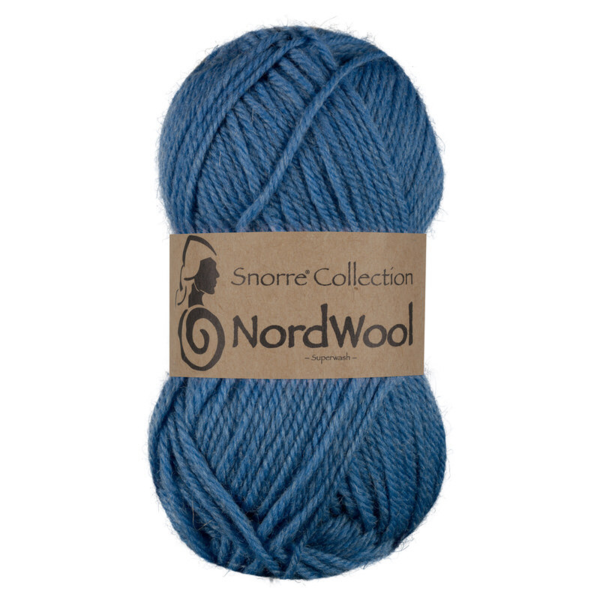 Viking Snorre NordWool 123 Mittel blau