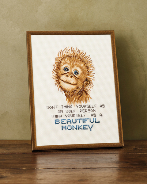 Stickpackung Orang-Utan R5703 18 x 24 cm