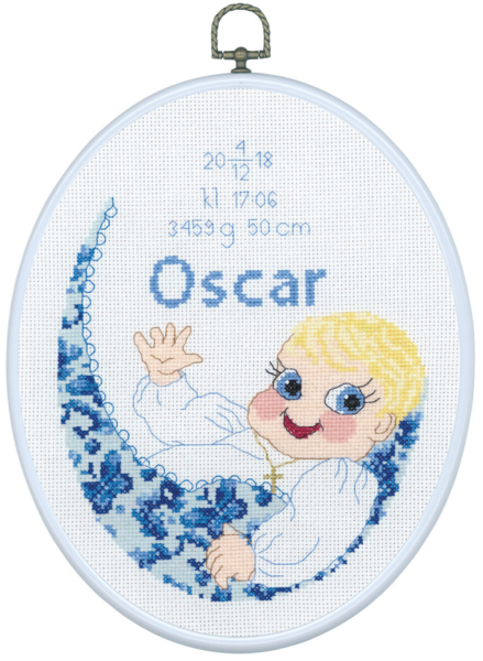Stickset Oscar m/5958/03 20 x 26 cm
