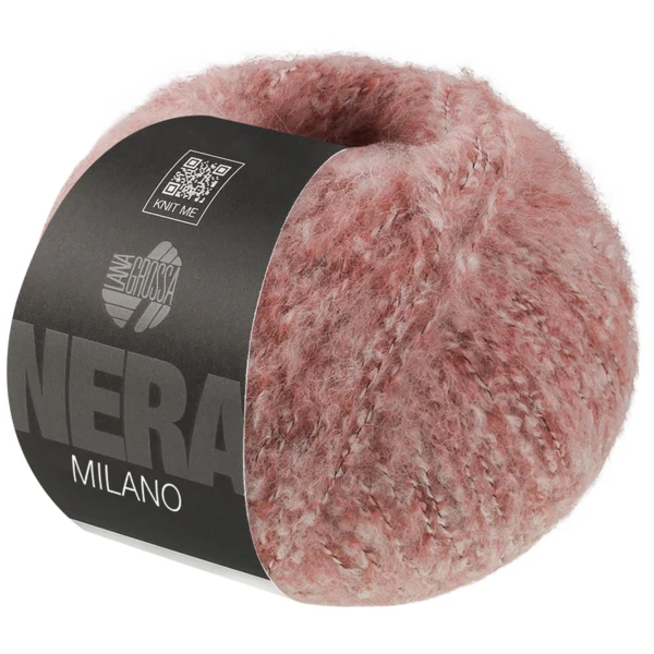 Lana Grossa Milano 15 Rosa meliert