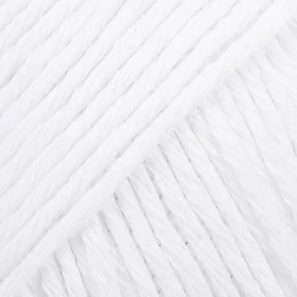 DROPS Cotton Light 02 Weiß (Uni Colour)