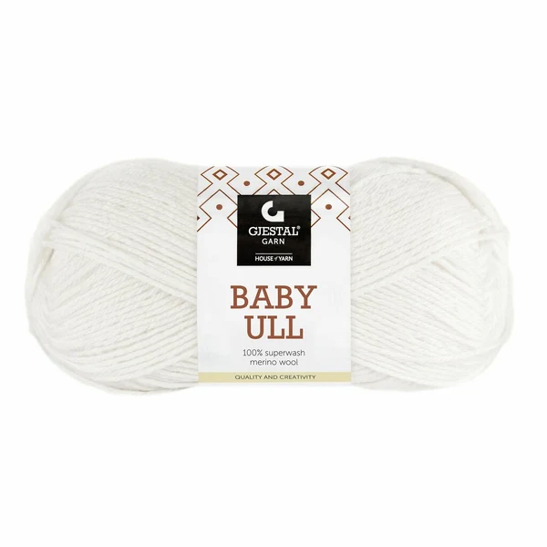 Gjestal Baby Ull 8539 Kittfarbe