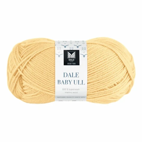 Gjestal Baby Ull 8557 Goldgelb