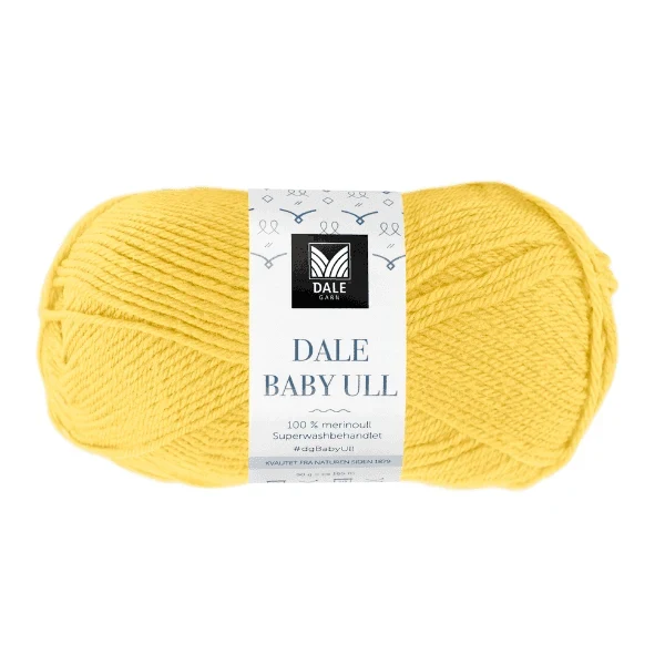 Gjestal Baby Ull 8535 Gelb