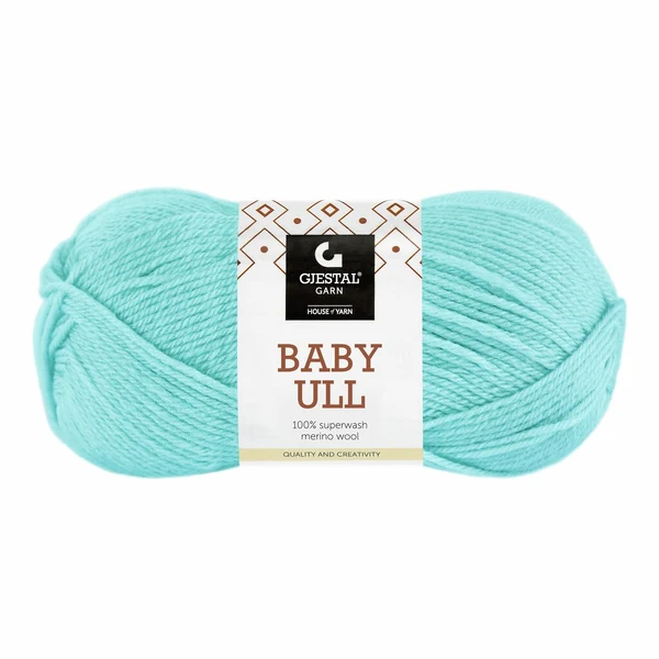 Gjestal Baby Ull 8546 Karibikblau