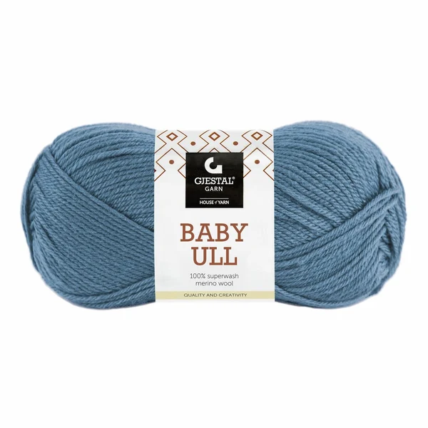 Gjestal Baby Ull 8506 Denim Blau