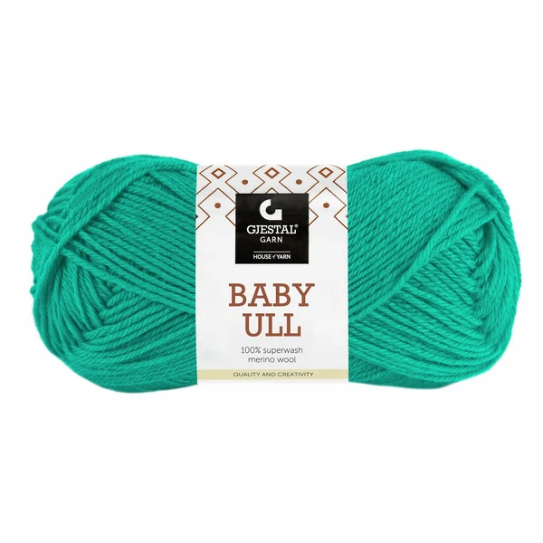 Gjestal Baby Ull 8553 Tropisch Blau