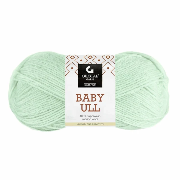 Gjestal Baby Ull 8537 Mintgrün