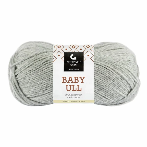 Gjestal Baby Ull 0004 Hellgrau